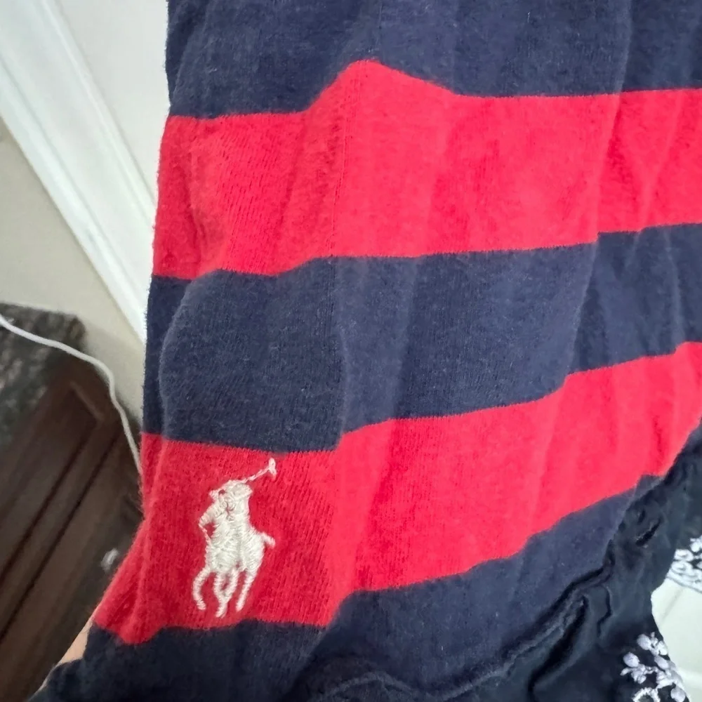 Polo Ralph Lauren 3T Red & Blue Striped Girls Tank Top Dress